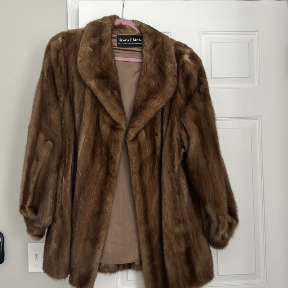 Thomas E McElroy Fur Coat